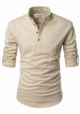 Mens Casual Slim Fit Full Sleeve Kurta